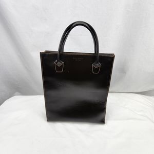 Kate Spade Tall Black Leather Tote